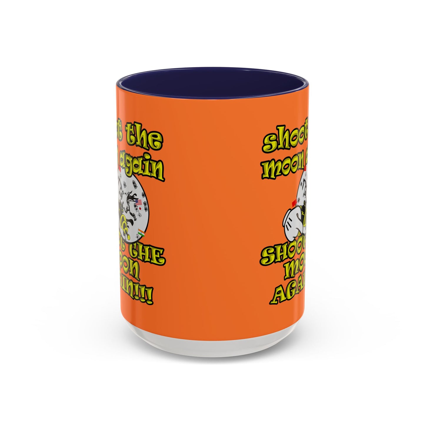 shoot the moon again - Accent Mug (crusta)