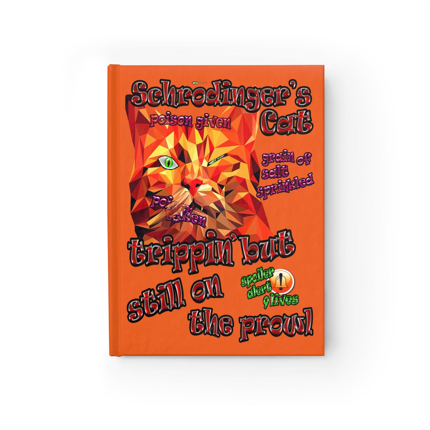 schrodinger's cat - journal-blank (orange)