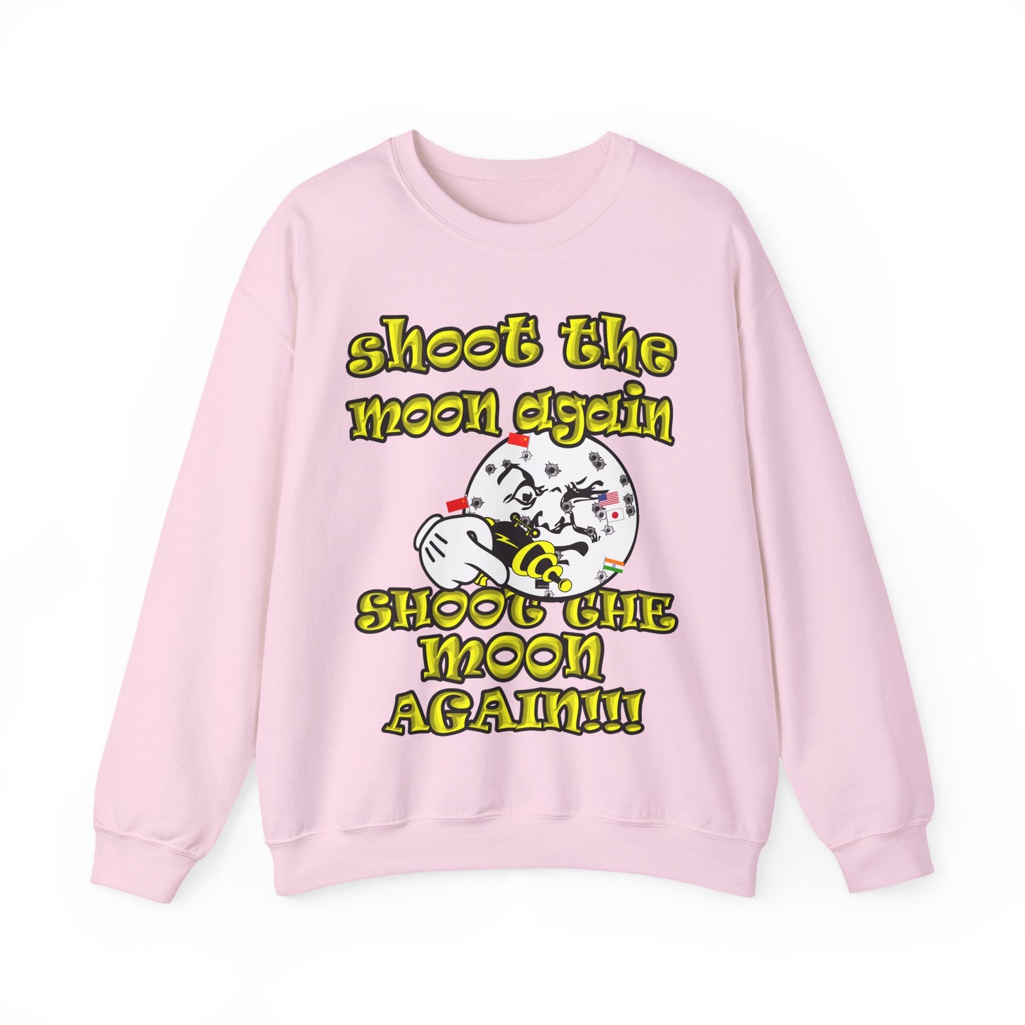 shoot the moon again - Unisex Heavy Blend™ Crewneck Sweatshirt