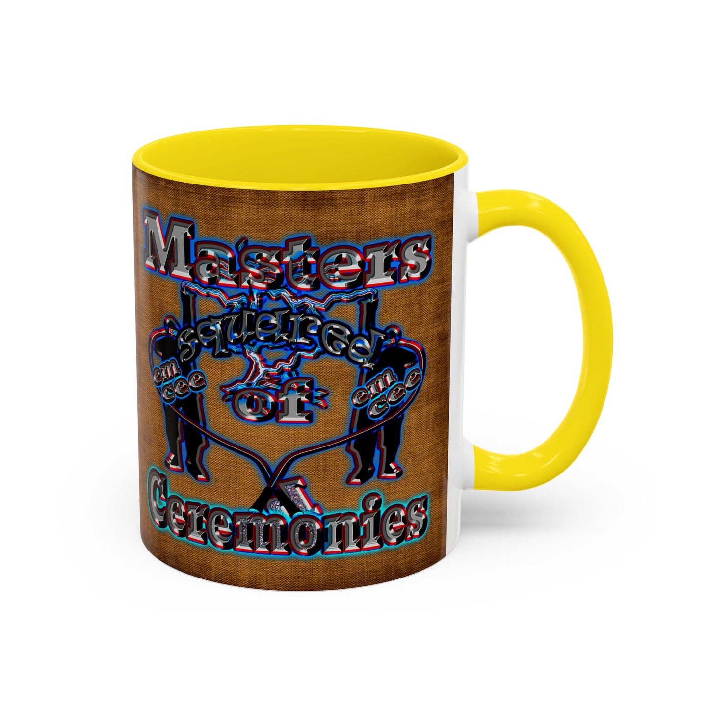 em cee squared - Accent Mug (brown papyrus)