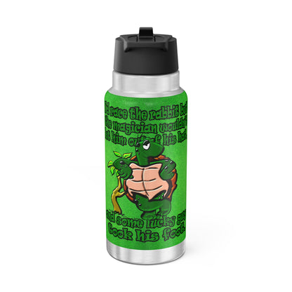 turtle race - Gator Tumbler, 32oz  (green turf)