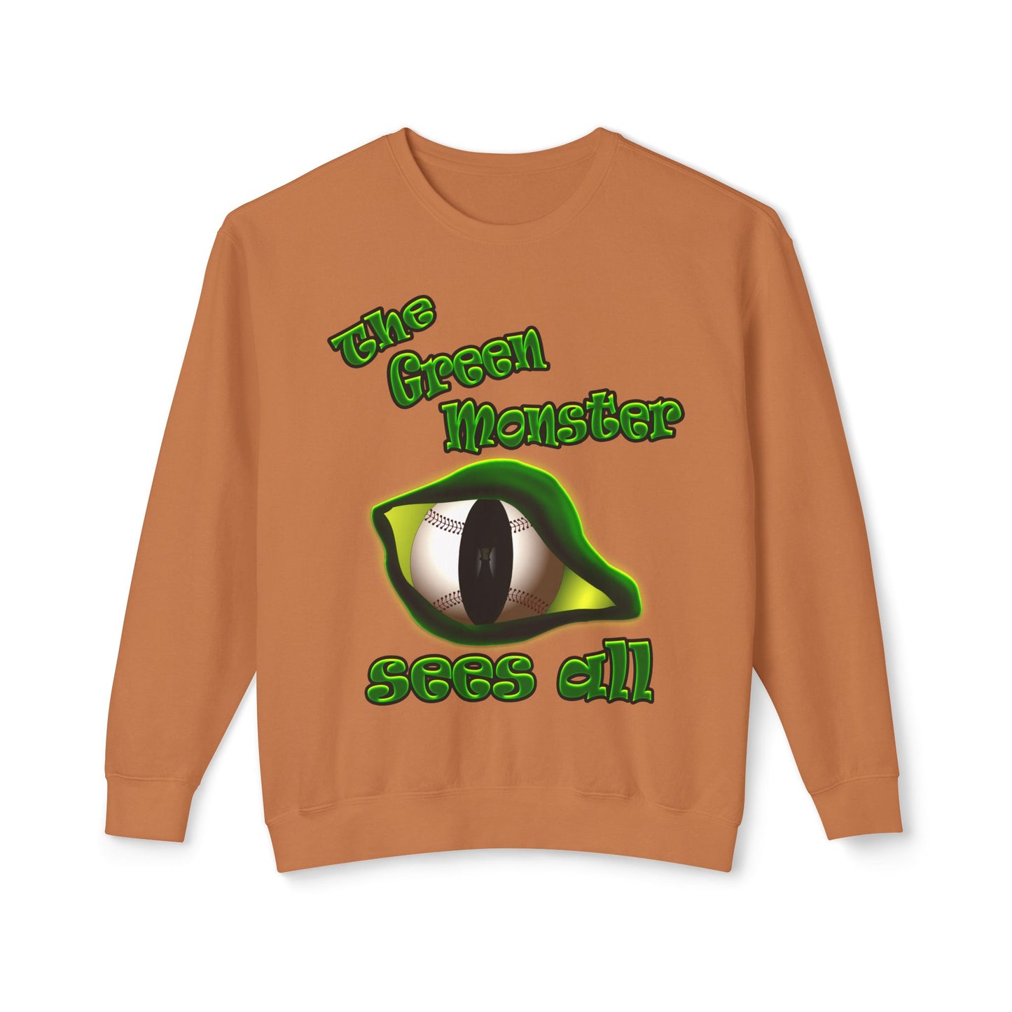green monster - Unisex Lightweight Crewneck Sweatshirt