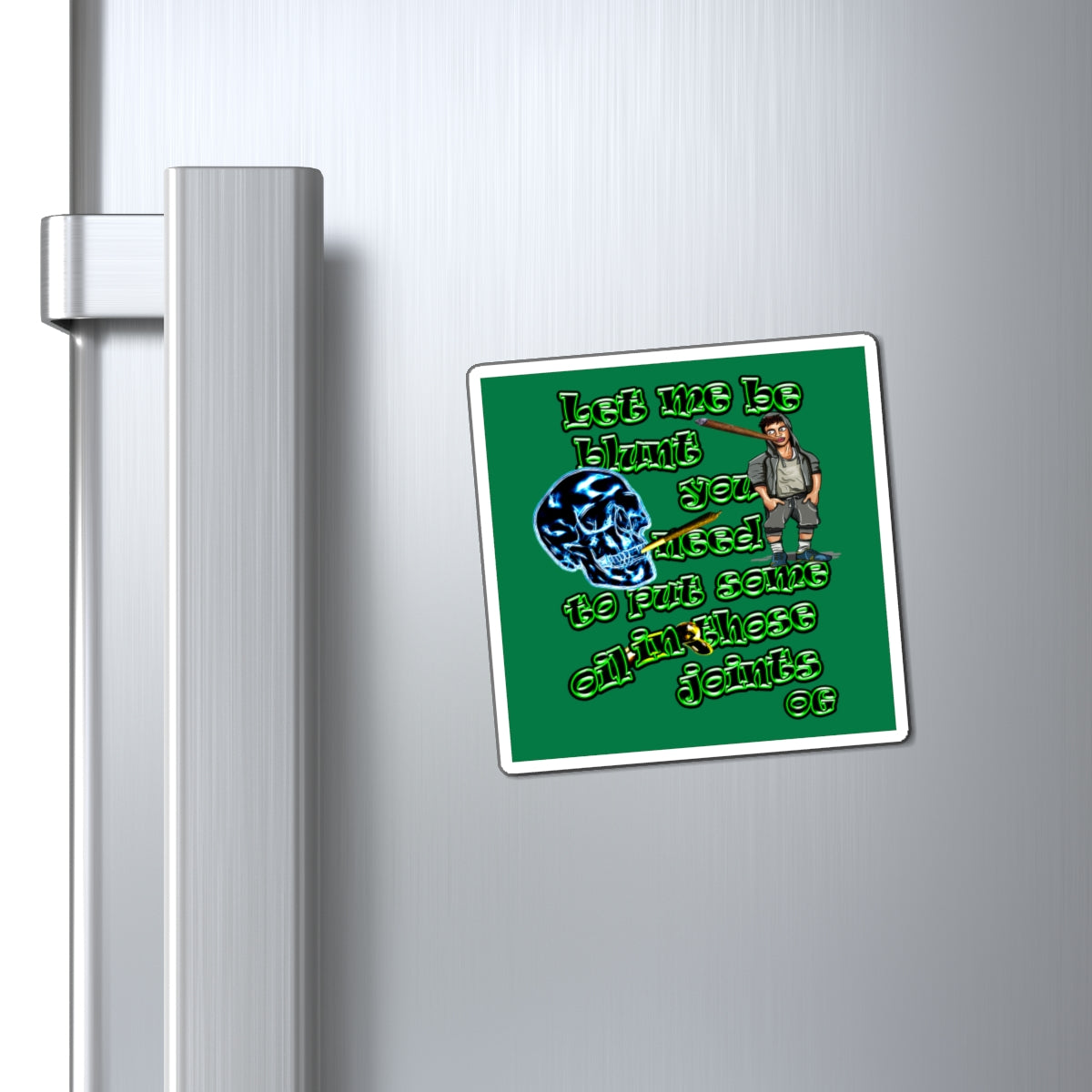 og - Magnets - (dark green)
