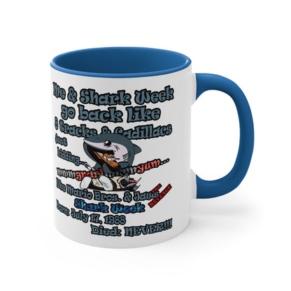 shark week - Accent Mug