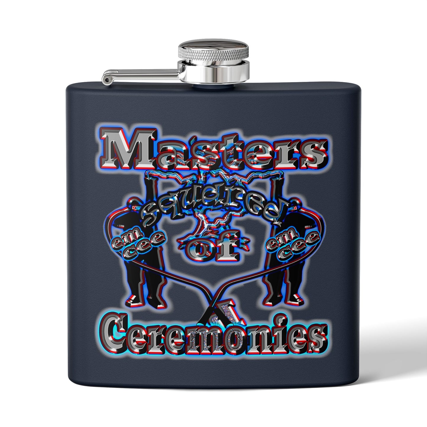 em cee squared - Stainless Steel Flask