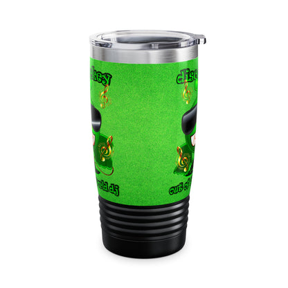 disc jockey - Ringneck Tumbler, 20oz (green turf)