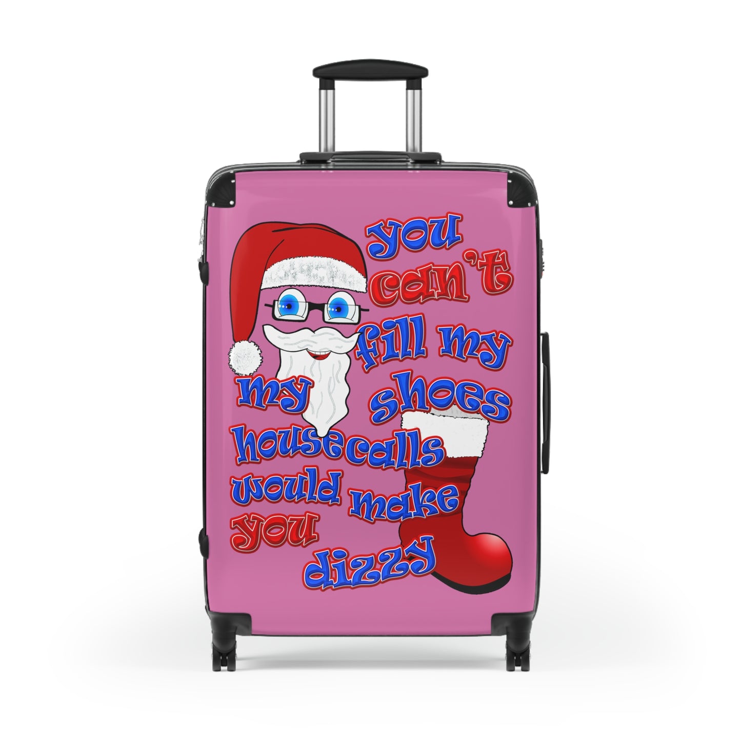 santa's shoes - Suitcase (light pink)