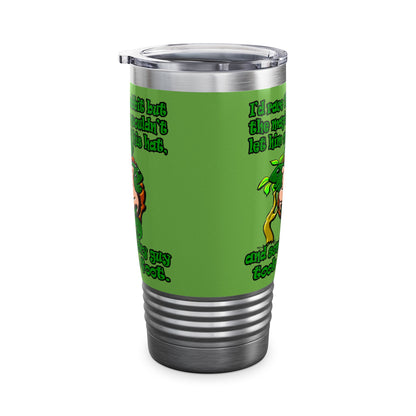 turtle race - Ringneck Tumbler, 20oz (green)