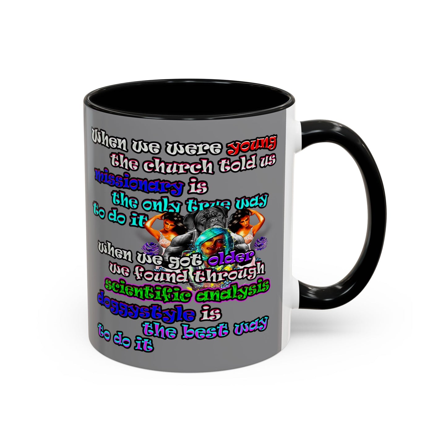 doggystyle - Accent Mug (grey)
