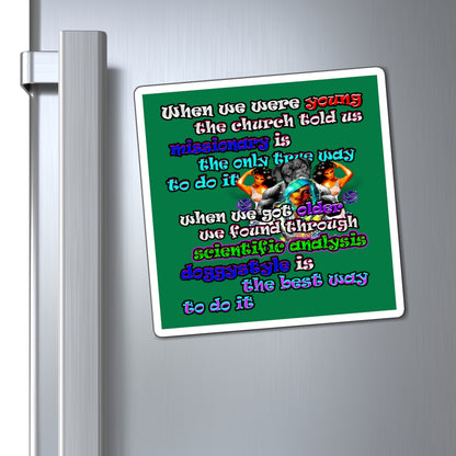 doggystyle - Magnets - (dark green)