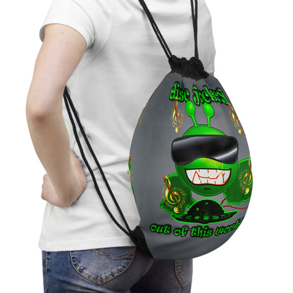 disc jockey - Drawstring Bag (grey-light grey)