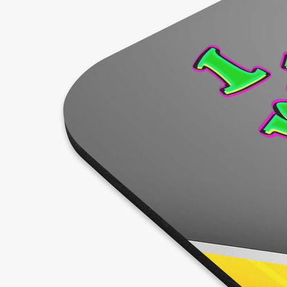 noticed you noticing - Mouse Pad (Rectangle) (rainbow split)