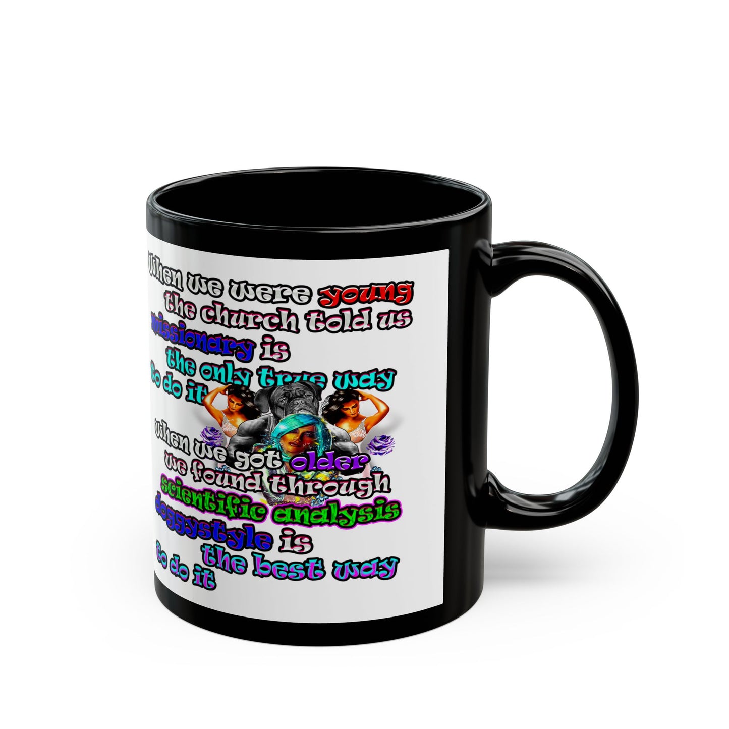 doggystyle - Black Mug (white)