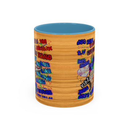 drop the beat - Accent Mug (butterscotch wood finish)