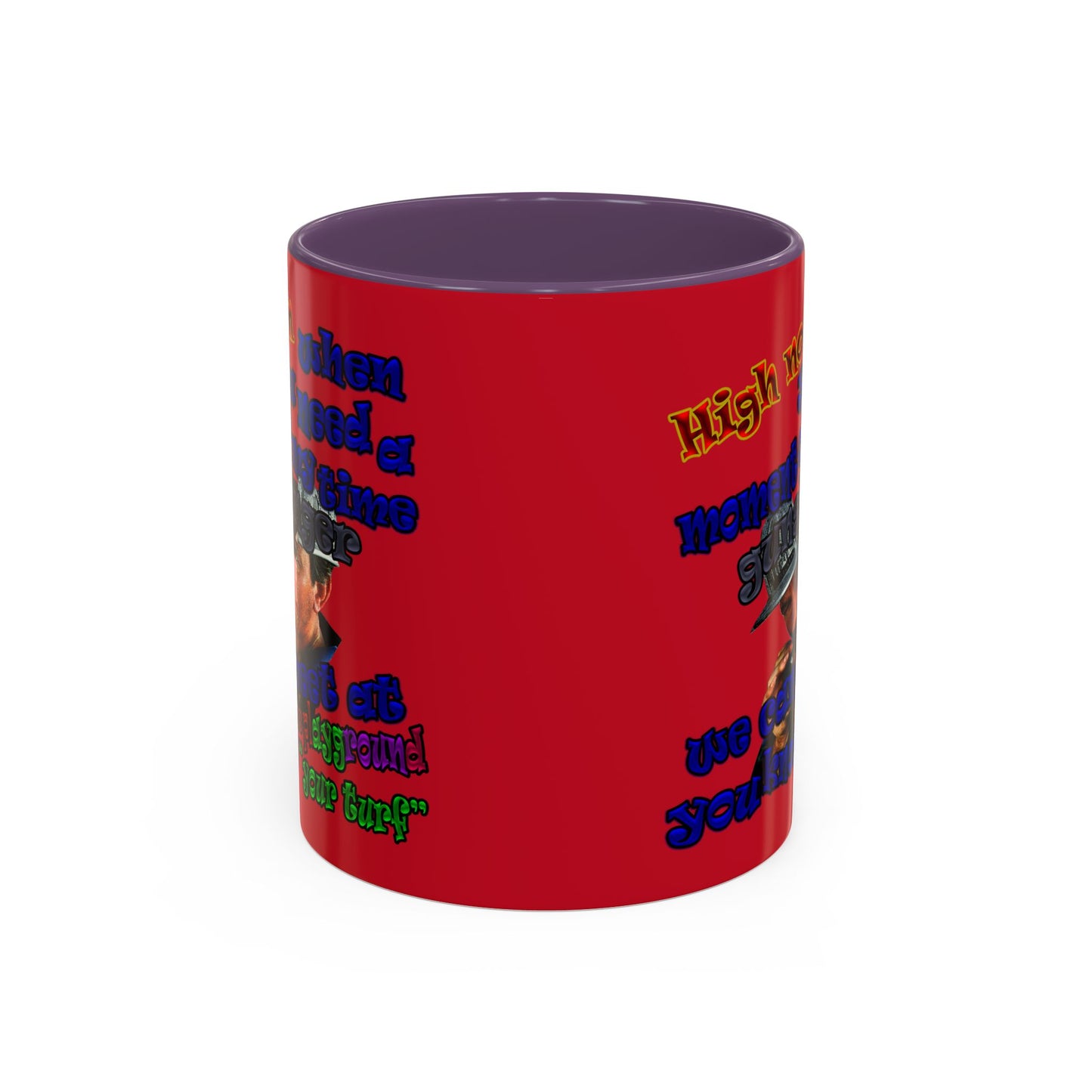 high noon - Accent Mug (dark red)