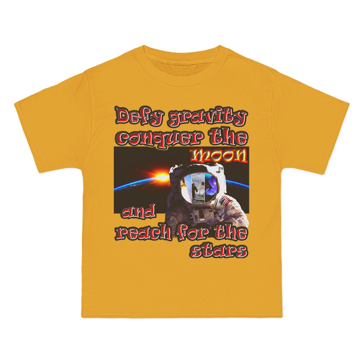 defy conquer reach - Beefy-T®  Short-Sleeve T-Shirt