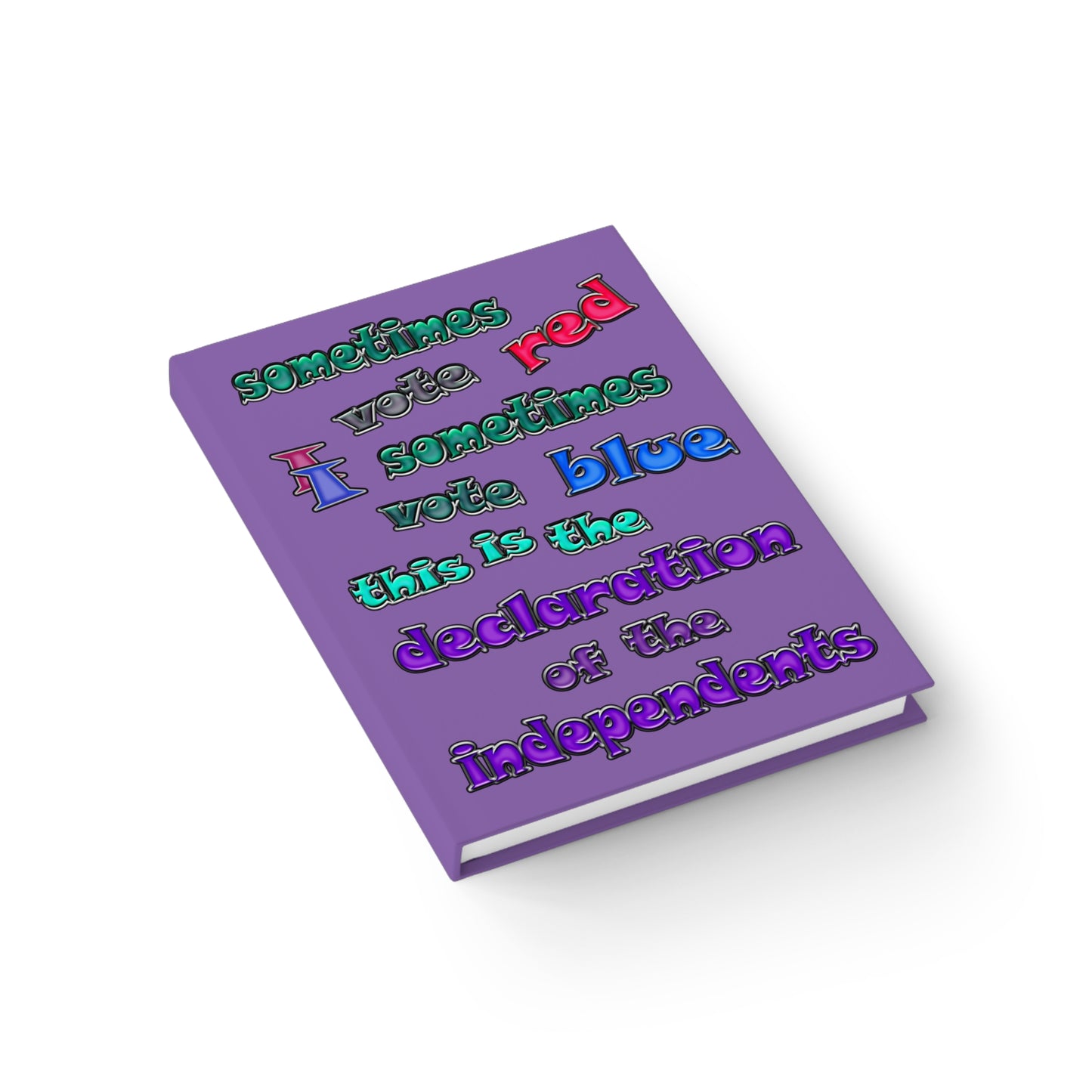 declaration of the independents - journal-blank (light purple)