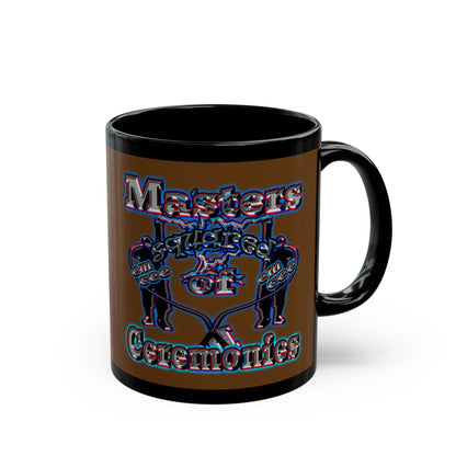 em cee squared - Black Mug (brown)