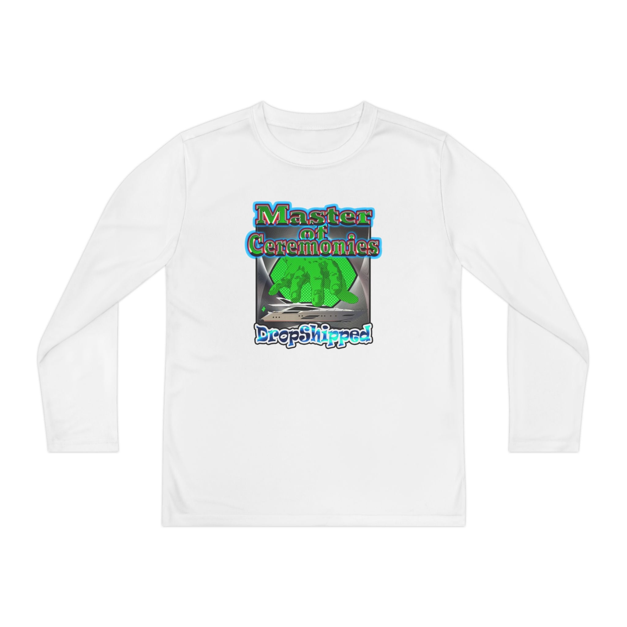 logo - Youth Long Sleeve Competitor Tee