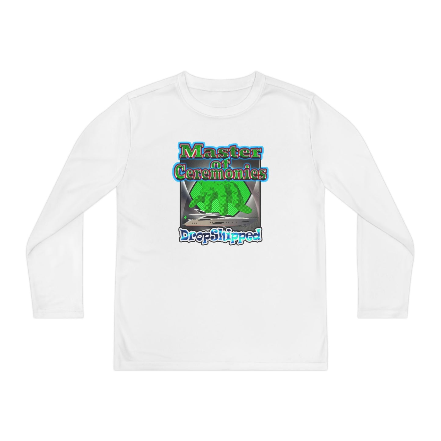 logo - Youth Long Sleeve Competitor Tee