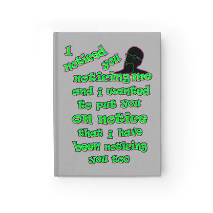noticed you noticing - journal-blank (light grey)