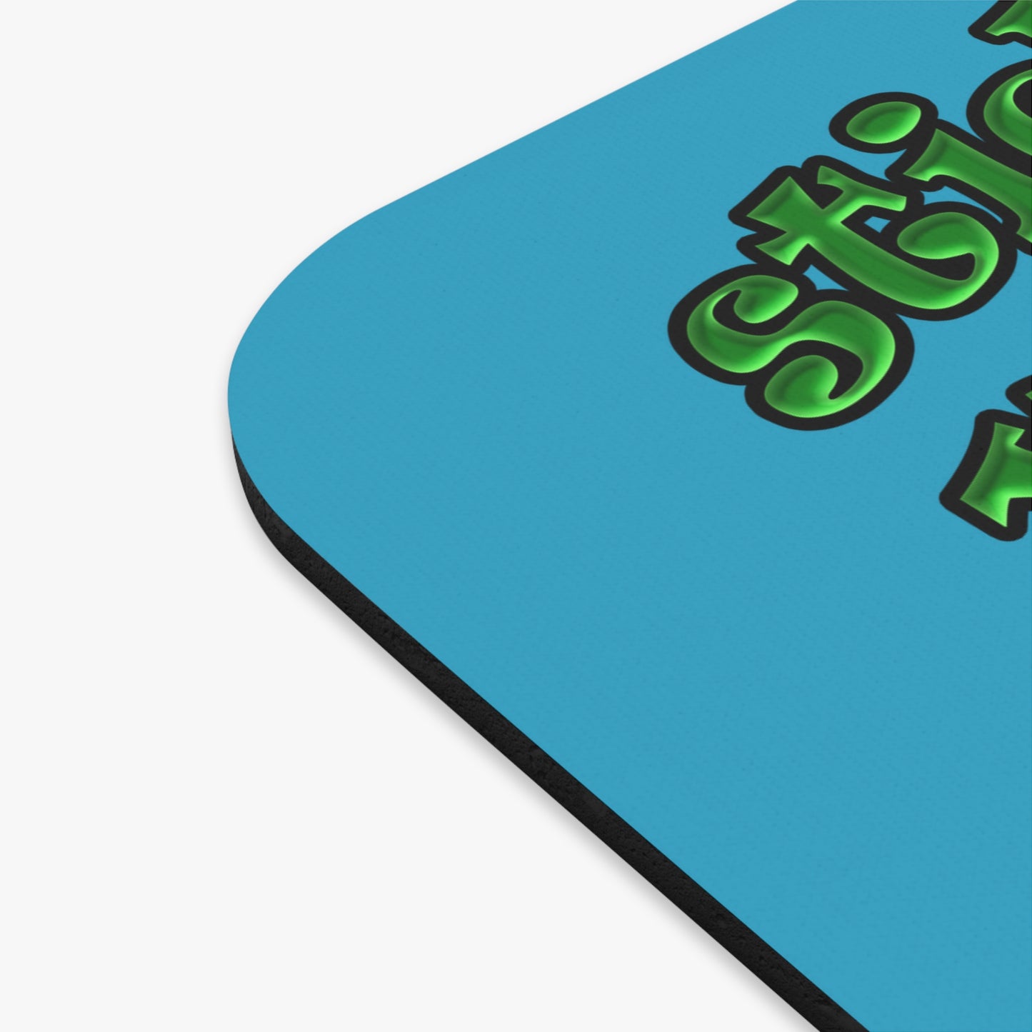 stick that in your pipe and smoke it - Mouse Pad (Rectangle) (turquoise)