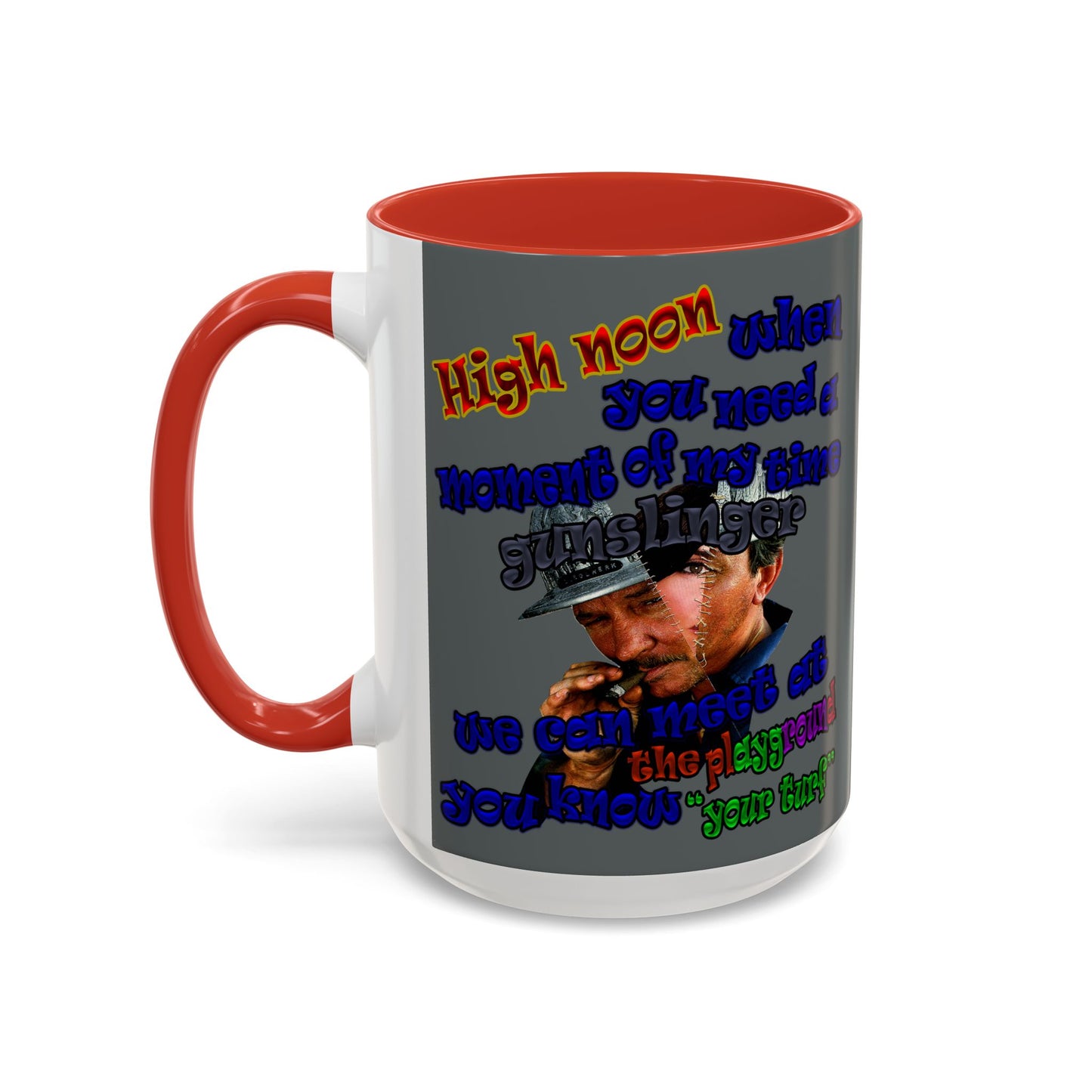 high noon - Accent Mug (dark grey)