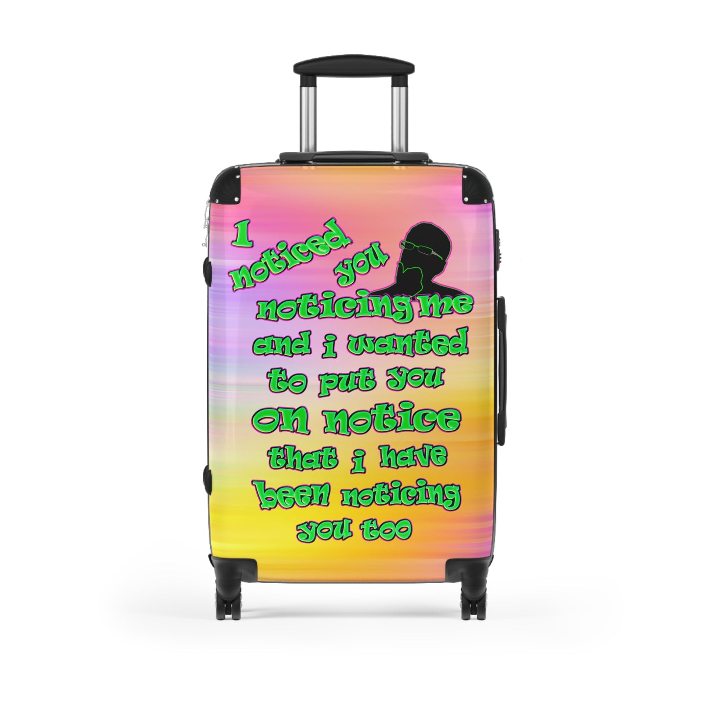 noticed you noticing - Suitcase (color blur)