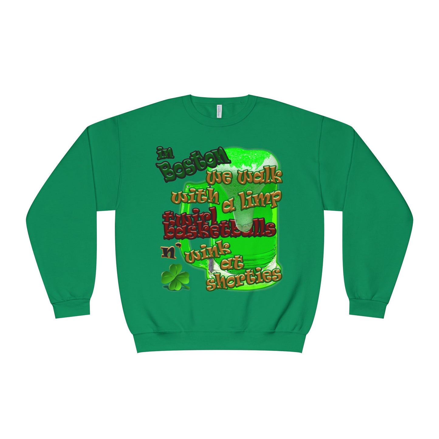 celtics logo - Unisex NuBlend® Crewneck Sweatshirt