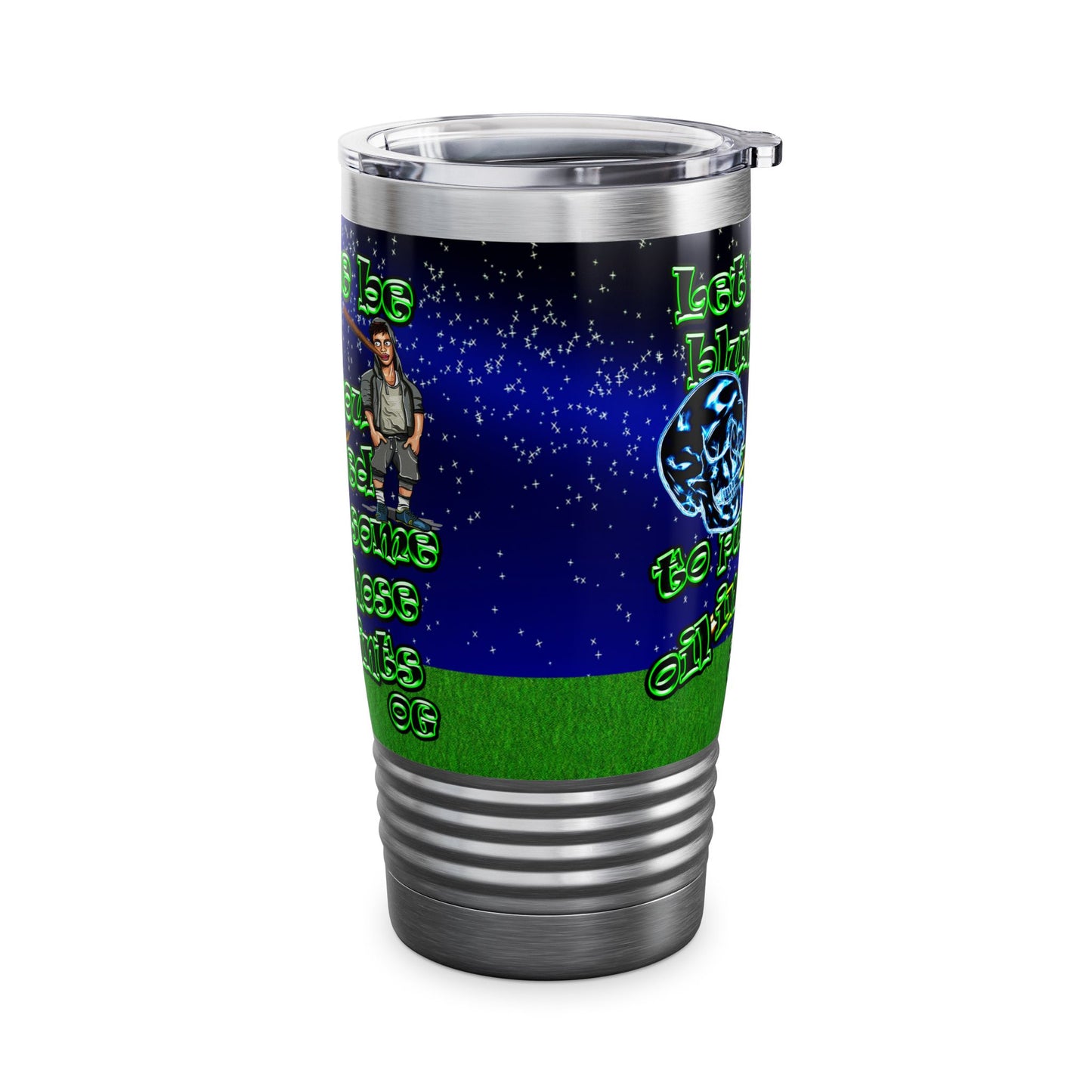 og - Ringneck Tumbler, 20oz ('snoops' background)