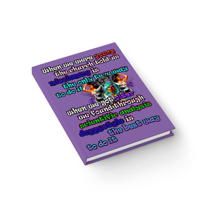 doggystyle - journal-blank (light purple)