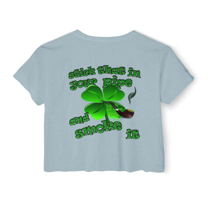 celtics logo - Women's Festival Crop Top