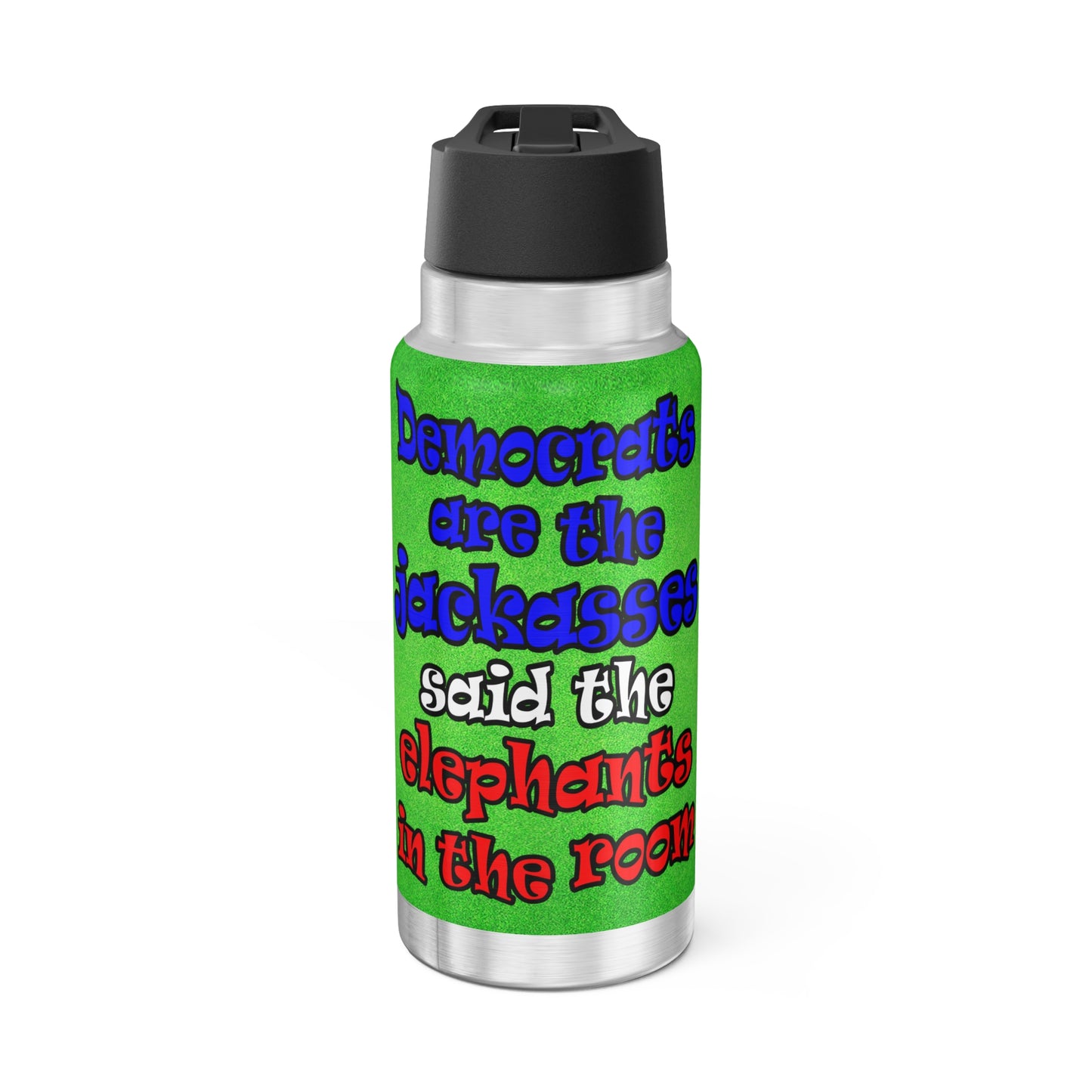 donkeys and elephants - Gator Tumbler, 32oz  (green turf)