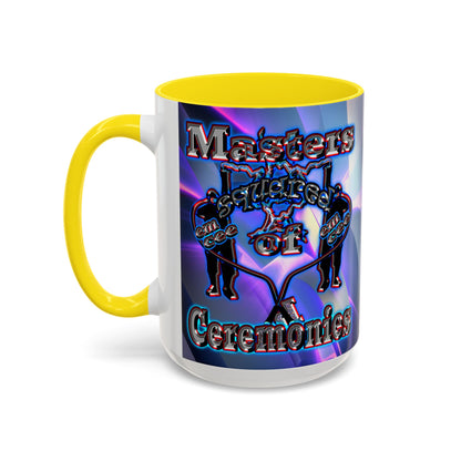 em cee squared - Accent Mug (grey-pink wave)