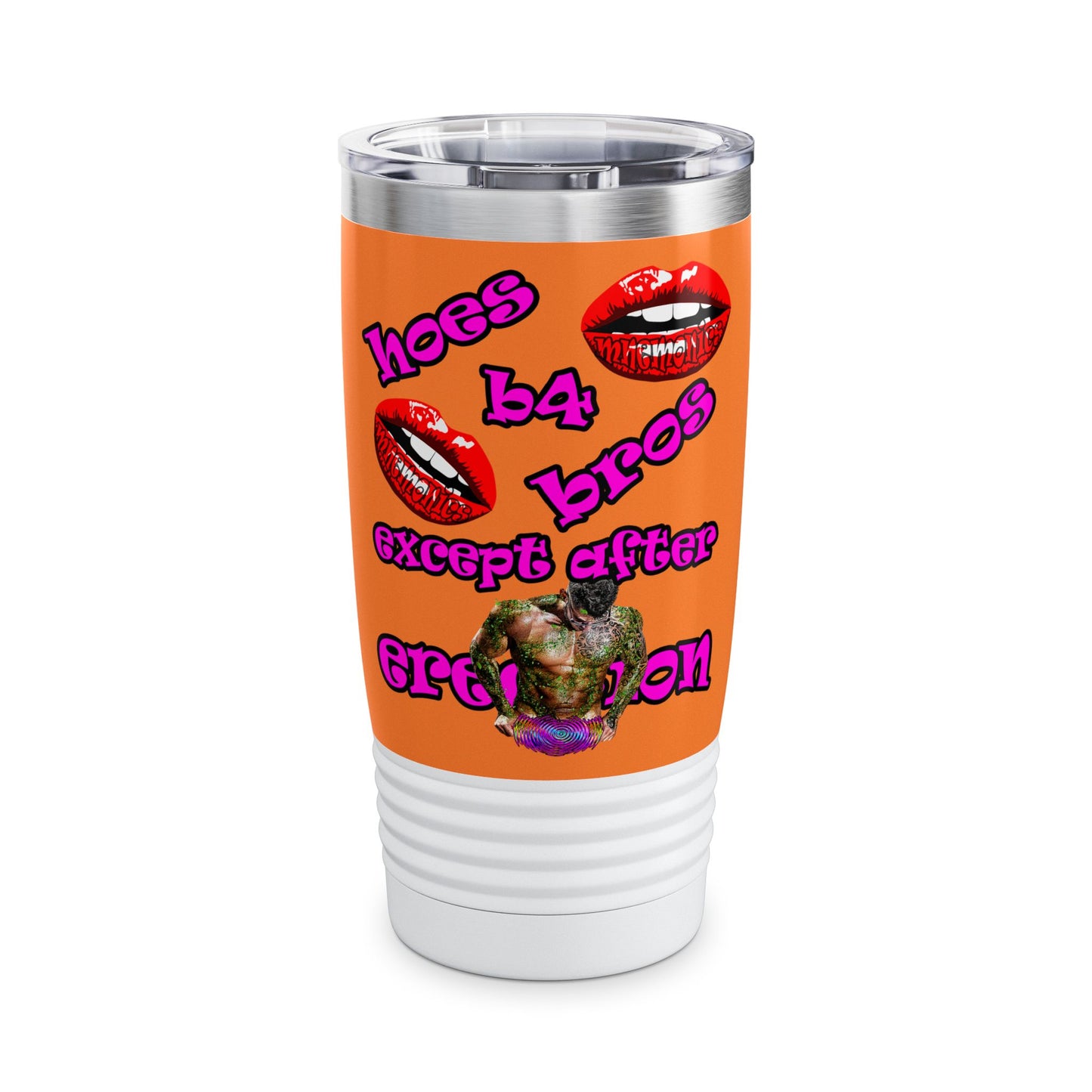hoes b4 bros - Ringneck Tumbler, 20oz (crusta)