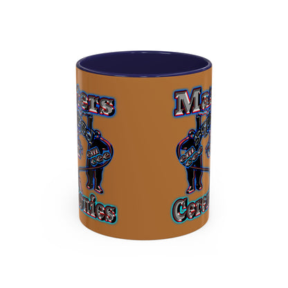 em cee squared - Accent Mug (light brown)