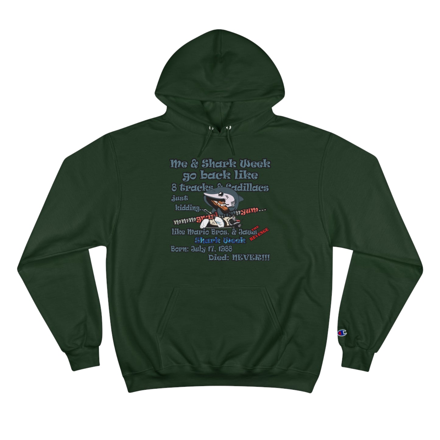 shark week - Champion Hoodie
