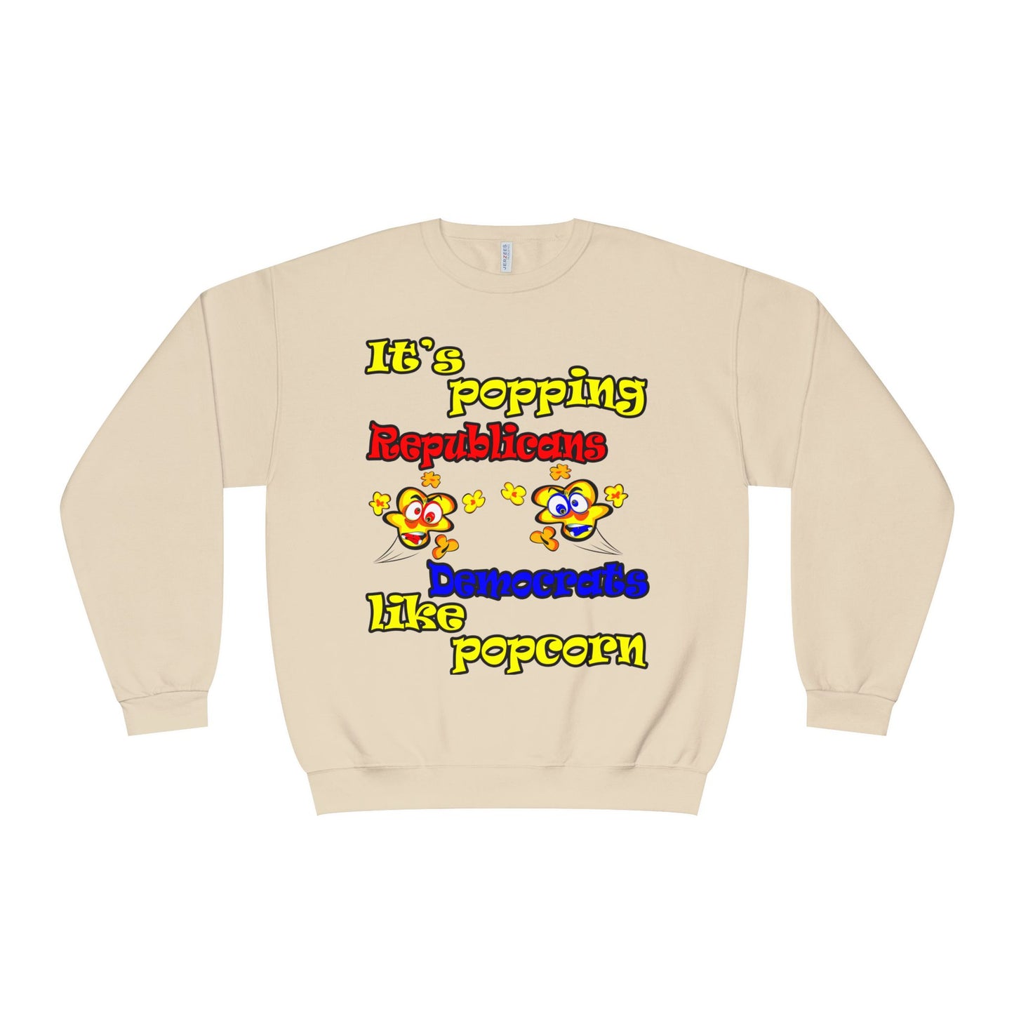 popping like popcorn - Unisex NuBlend® Crewneck Sweatshirt