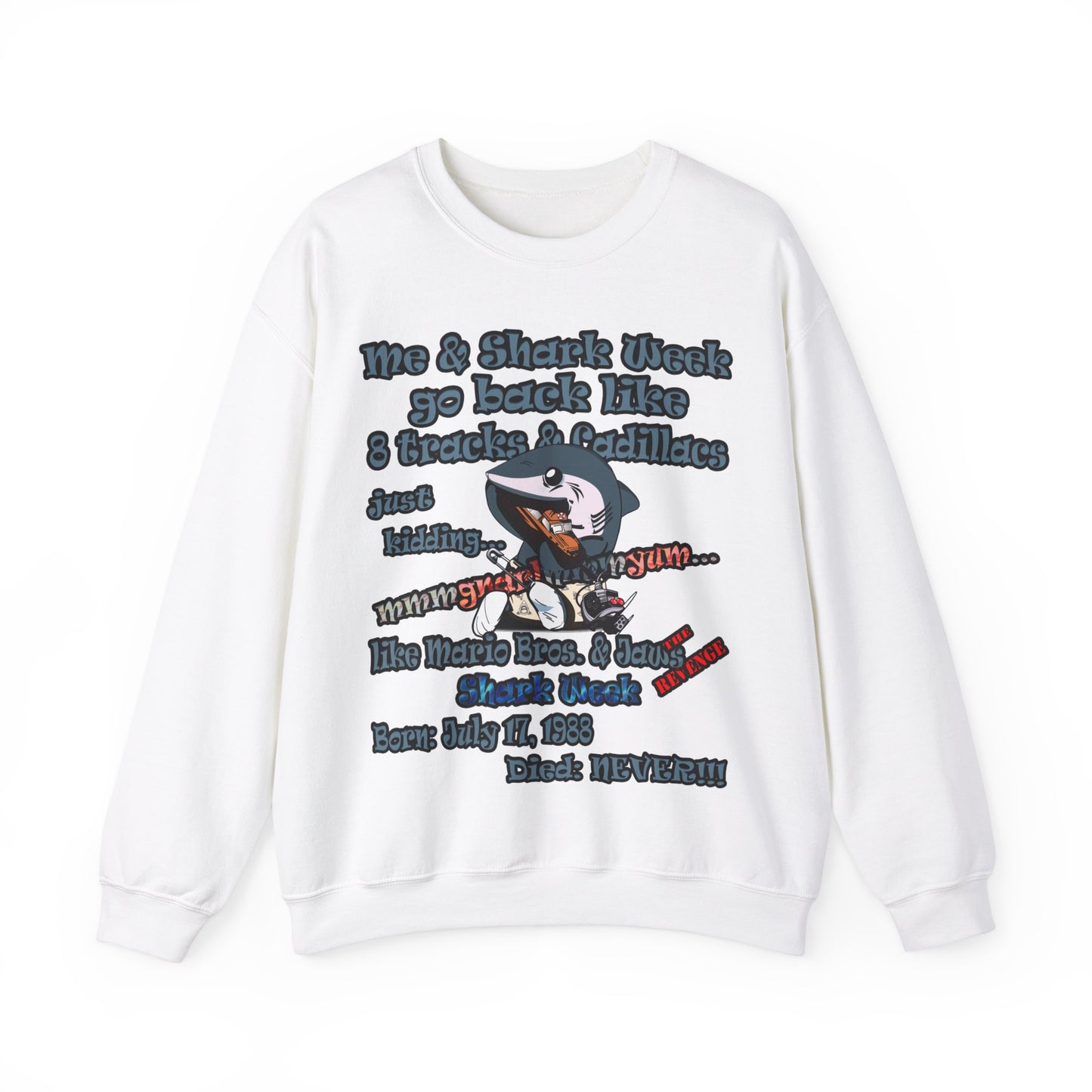 shark week - Unisex Heavy Blend™ Crewneck Sweatshirt