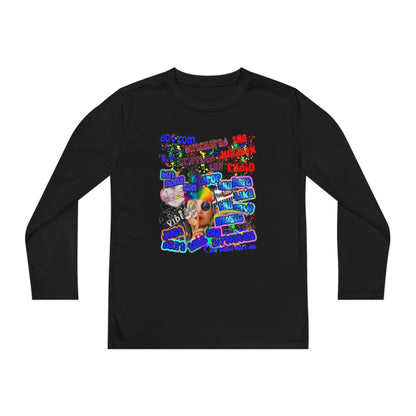 drop the beat - Youth Long Sleeve Competitor Tee