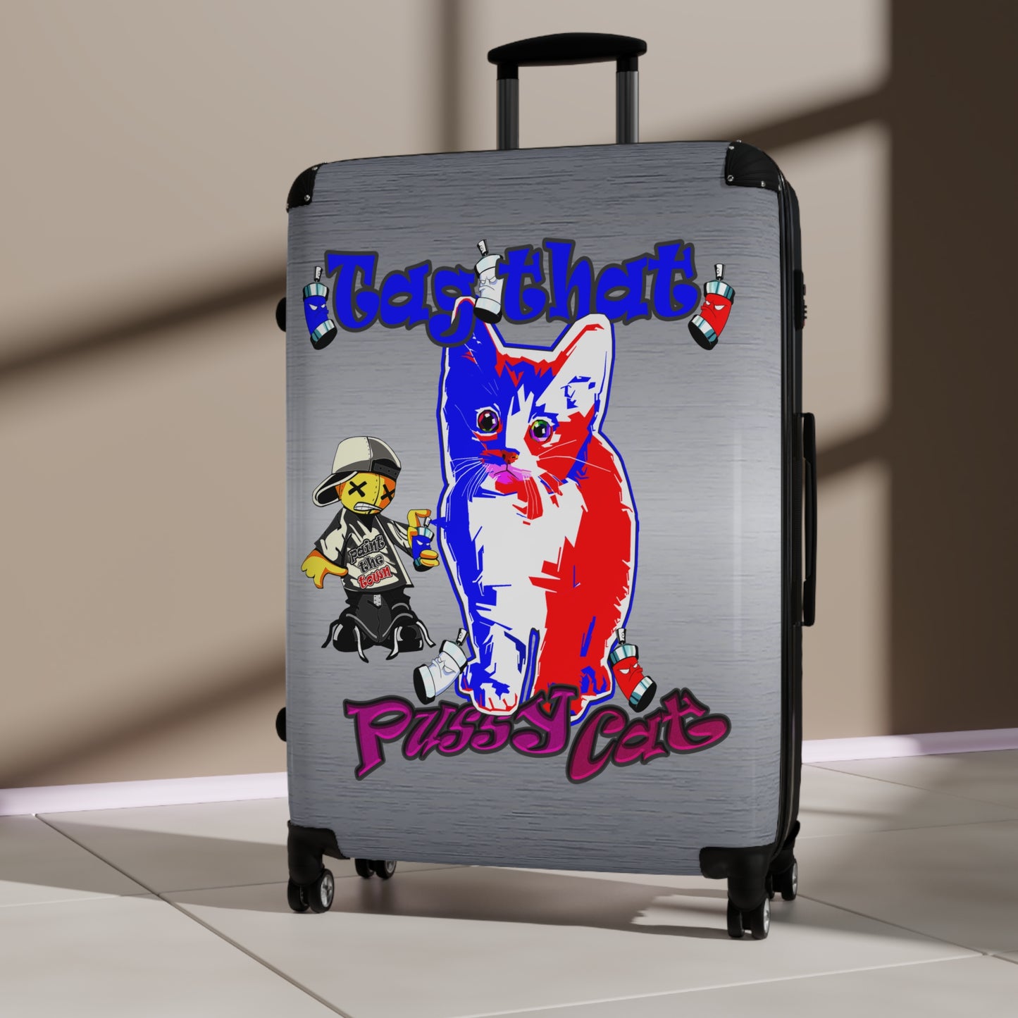 tag that - Suitcase (brushed nickel)