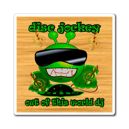 disc jockey - Magnets - (butterscotch wood finish)