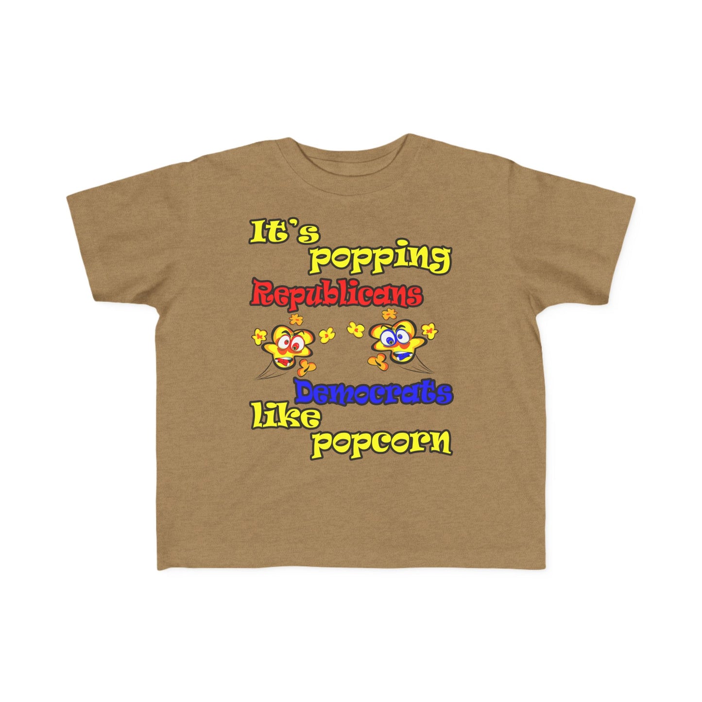 popping like popcorn - Toddler's Fine Jersey Tee