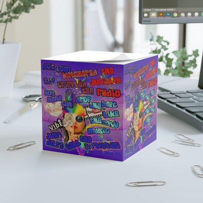 drop the beat - note cube (purple-pink wave)