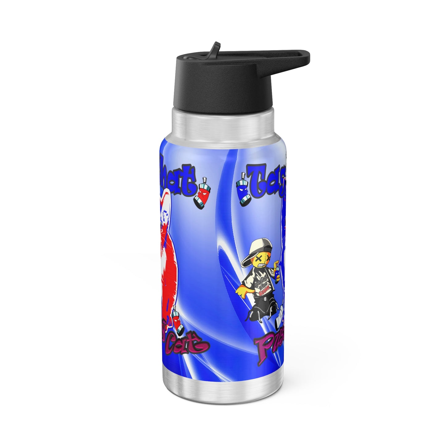 tag that - Gator Tumbler, 32oz  (blue-white wave)