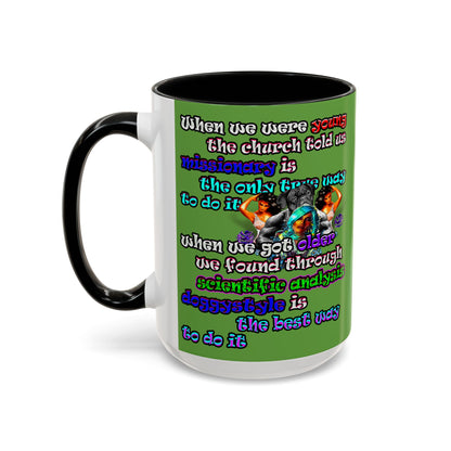 doggystyle - Accent Mug (green)