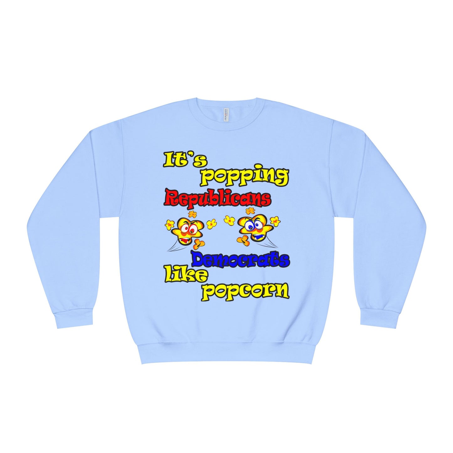 popping like popcorn - Unisex NuBlend® Crewneck Sweatshirt