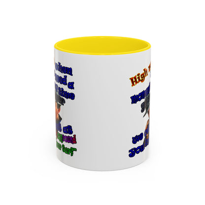 high noon - Accent Mug (white)