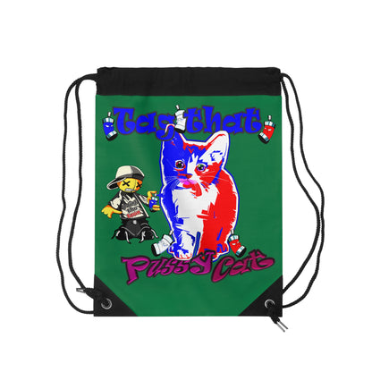 tag that - Drawstring Bag (dark green)