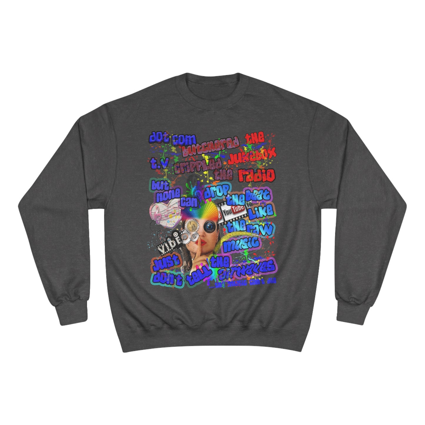 drop the beat - Champion Sweatshirt